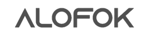 Monochromatické logo Alofok
